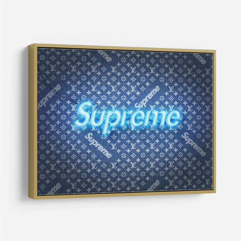 Lv supreme denim shop